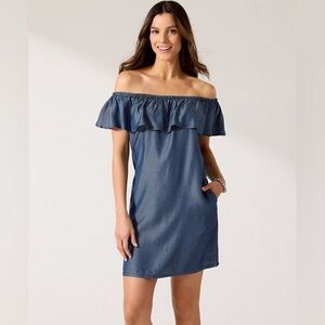 Tommy Bahama Soft Blue Tencel Shirt